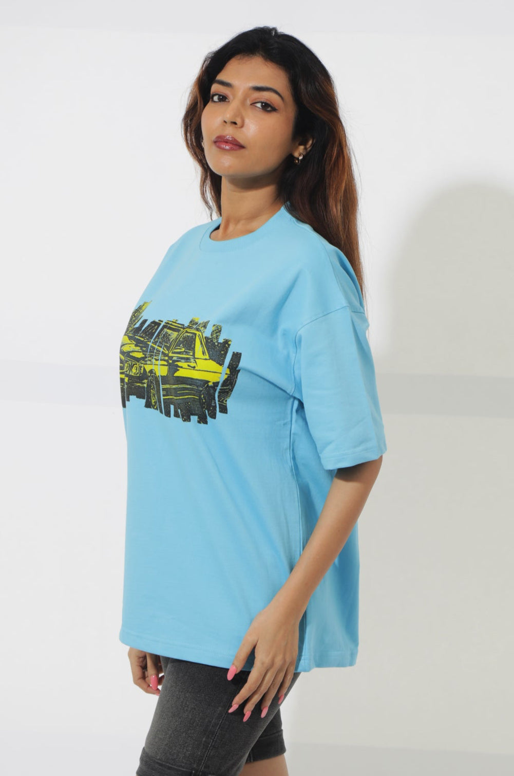 Arthum - What make you Happy - Oversized T-Shirt -Left